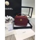 Replica Small CC Vanity Case A57905 Claret