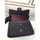 Fake Classic Jumbo Maxi Flap Bag A58601 Caviar Leather Black Replica Replica Classic Jumbo Maxi Flap Bag A58601 Caviar Leather Black
