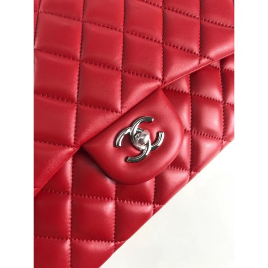 Fake Classic Jumbo Maxi Flap Bag A58601 Lambskin Leather Red Replica Replica Classic Jumbo Maxi Flap Bag A58601 Lambskin Leather Red