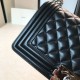 Replica Boy Classic Flap Bag A67086 Black Steel Hardware