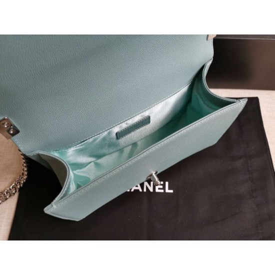 Replica Boy Classic Chevron Flap Bag A67086 Light Blue