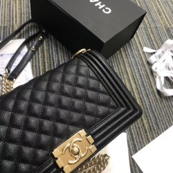 Fake Boy Embossed Calfskin Flap Bag A67086 Black Golden Hardware Replica Replica Boy Embossed Calfskin Flap Bag A67086 Black Golden Hardware