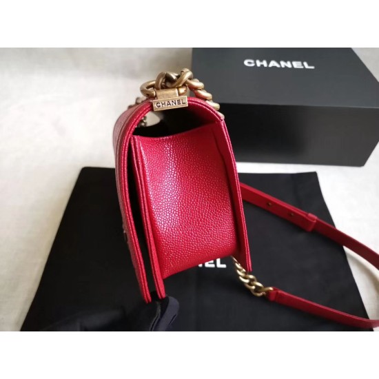 Replica Boy Classic Chevron Flap Bag A67086 Red