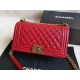 Replica Boy Classic Chevron Flap Bag A67086 Red