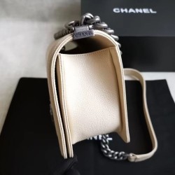 Replica Boy Classic Chevron Flap Bag A67086 Beige Fake Boy Classic Chevron Flap Bag A67086 Beige Replica