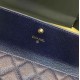 Replica Boy A80286 Caviar Leather Long Wallet Blue