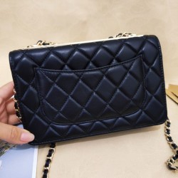 Replica Classic Lambskin Woc Bag A80972 Black