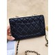 Replica Classic Lambskin Woc Bag A80972 Black