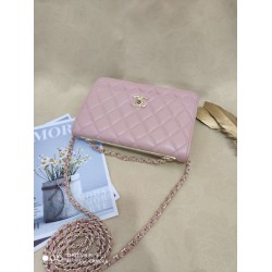 Replica Classic Lambskin Woc Bag A80972 Pink