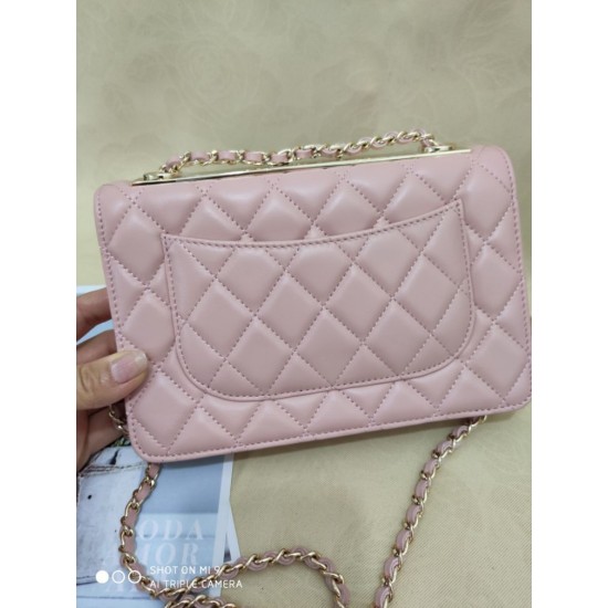 Replica Classic Lambskin Woc Bag A80972 Pink