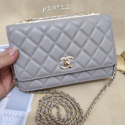 Replica Classic Lambskin Woc Bag A80972 Gray