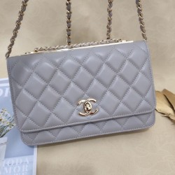 Replica Classic Lambskin Woc Bag A80972 Gray