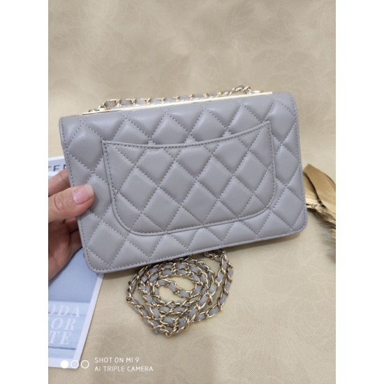 Replica Classic Lambskin Woc Bag A80972 Gray