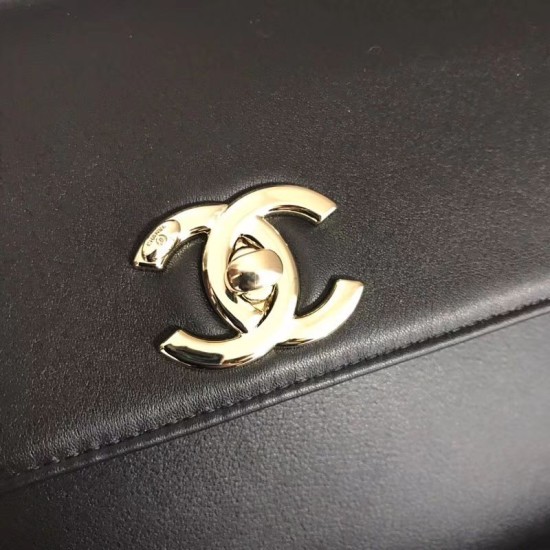 Fake Trendy CC Bag Black A92236 Gold Hardware Replica Fake Trendy CC Bag Black A92236 Gold Hardware Replica
