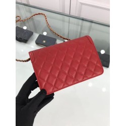 Replica CC Filigree Wallet On Chain Red