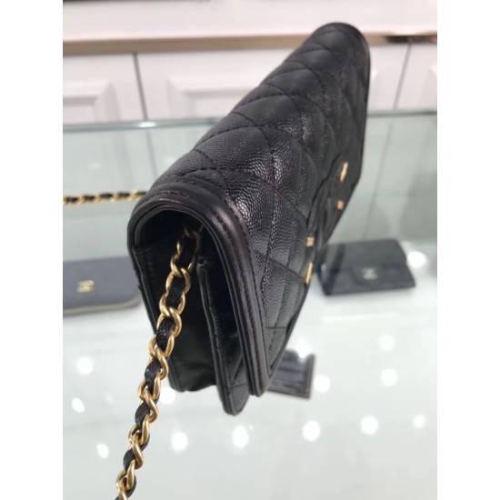 Replica CC Filigree Wallet On Chain Black