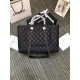 Fake Large Shopping Bag A93525 Black Replica