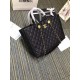 Fake Large Shopping Bag A93525 Black Replica