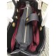 Fake Large Shopping Bag A93525 Black Replica