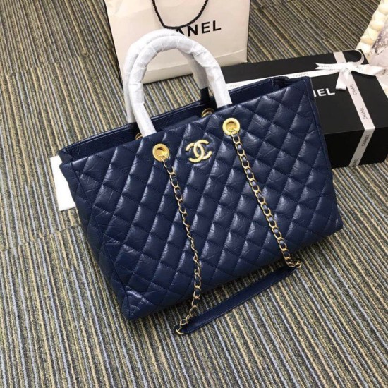Replica Large Shopping Bag A93525 Dark Blue