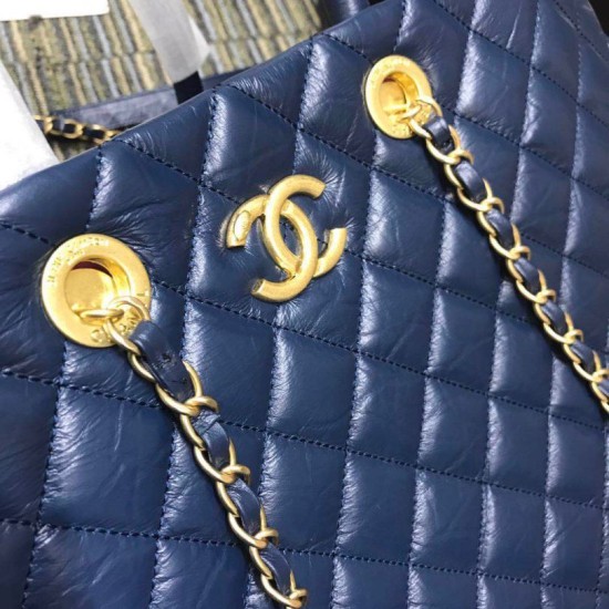 Replica Large Shopping Bag A93525 Dark Blue