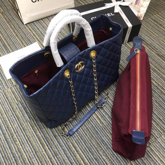 Replica Large Shopping Bag A93525 Dark Blue