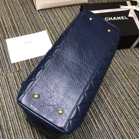 Replica Large Shopping Bag A93525 Dark Blue