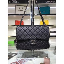 Fake Classic Flap Bag Deerskin A94005 Replica