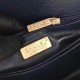 Fake Coco Top Handle Messenger Bag Caviar Leather A95168 Blue Replica Fake Coco Top Handle Messenger Bag Caviar Leather A95168 Blue Replica