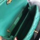Replica Coco Top Handle Messenger Bag Caviar Leather A95168 Green Replica Coco Top Handle Messenger Bag Caviar Leather A95168 Green
