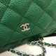 Replica Clacci Grained Calfskin Woc Bag A33814 Green Replica Clacci Grained Calfskin Woc Bag A33814 Green