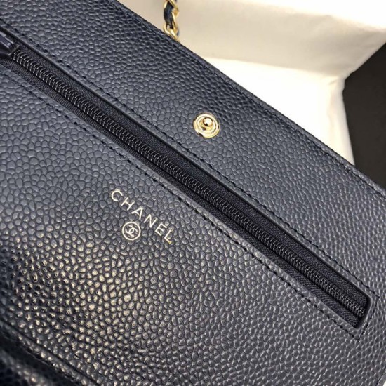 Replica Clacci Grained Calfskin Woc Bag A33814 Black Replica Clacci Grained Calfskin Woc Bag A33814 Black