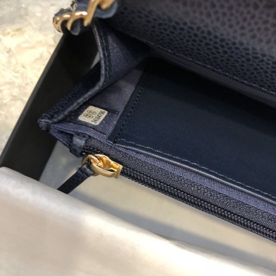 Replica Clacci Grained Calfskin Woc Bag A33814 Black Replica Clacci Grained Calfskin Woc Bag A33814 Black