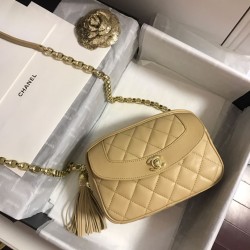 Fake Coco Vintage Camera Case AS0001 Apricot Replica