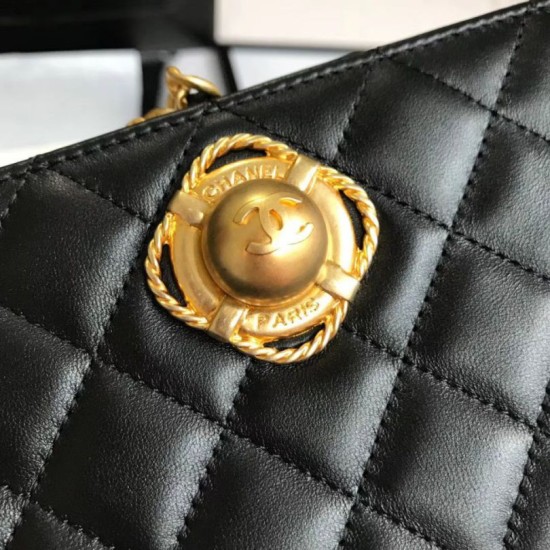 Replica Evening By The Sea Clutch AS0178 Black