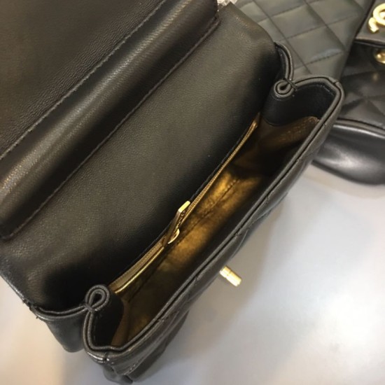Replica Side Pack Bag With Pearls AS0614 Black Fake Side Pack Bag With Pearls AS0614 Black Replica