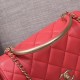 Fake Envelope Flap Bag With Top Handle AS0625 Red Replica