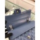 Fake Classic Jumbo Flap Bag A01112 Blue Replica