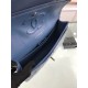 Fake Classic Jumbo Flap Bag A01112 Blue Replica