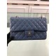 Fake Classic Jumbo Flap Bag A01112 Blue Replica