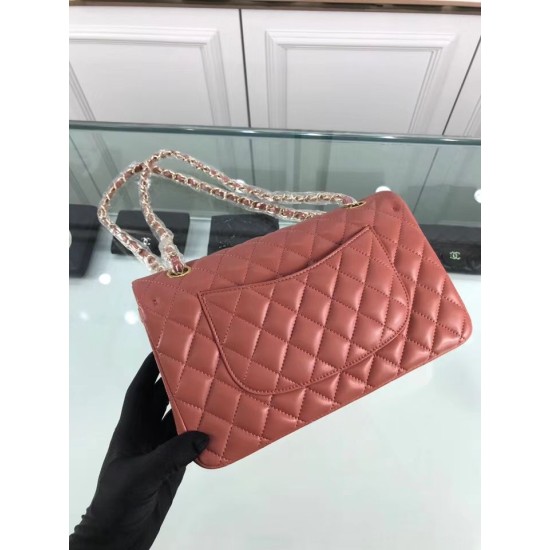 Replica Classic Jumbo Flap Bag A01112 Claret