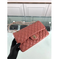 Replica Classic Jumbo Flap Bag A01112 Claret