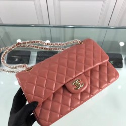 Replica Classic Jumbo Flap Bag A01112 Claret