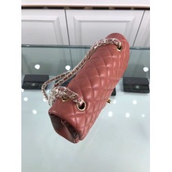 Replica Classic Jumbo Flap Bag A01112 Claret