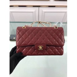 Replica Classic Jumbo Flap Bag A01112  Caviar Leather Claret