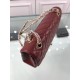 Replica Classic Jumbo Flap Bag A01112  Caviar Leather Claret
