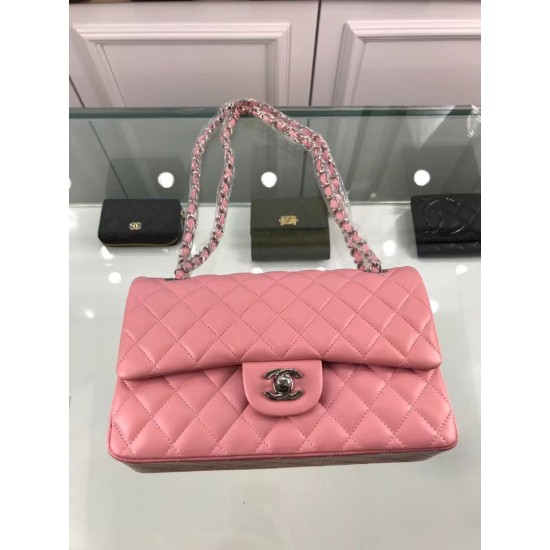 Fake Classic Jumbo Flap Bag A01112 Rose Replica