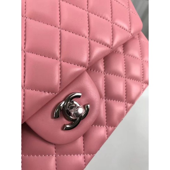 Fake Classic Jumbo Flap Bag A01112 Rose Replica