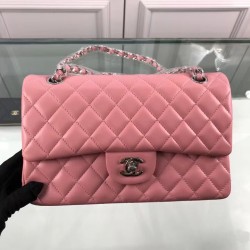 Fake Classic Jumbo Flap Bag A01112 Rose Replica