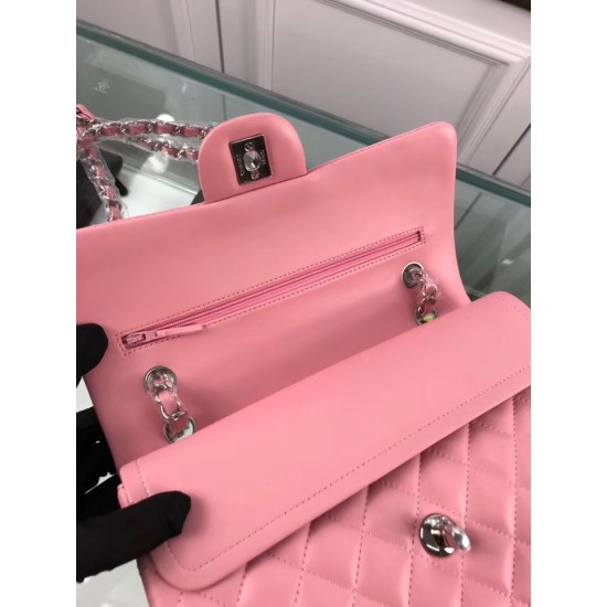 Fake Classic Jumbo Flap Bag A01112 Rose Replica